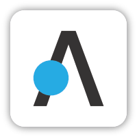 Icona app azzurra